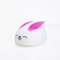 LED Projection Silicone Night Light - Cute Cartoon Design