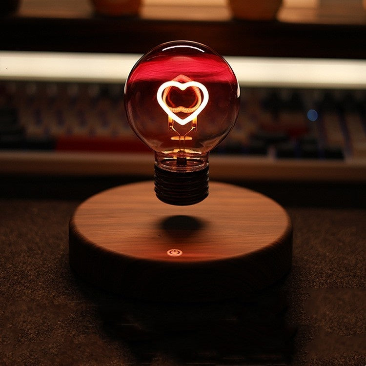 Magnetic Suspension Love Bulb - Night Lamp & Desktop Decoration