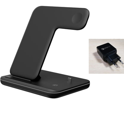 Compatible Mobile Phone Watch Earphone Wireless Charger 3-In-1 Stand