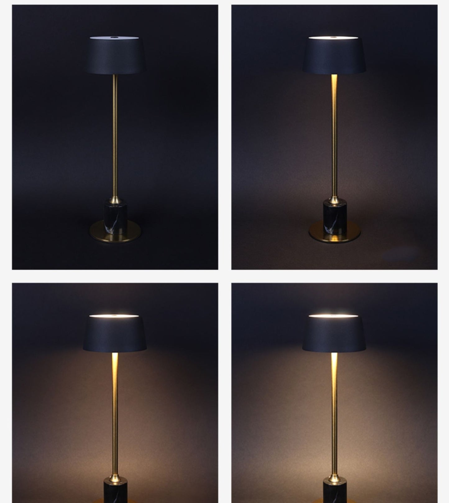 Bar Table Light – Clear Bar Atmosphere LED Desktop Rechargeable Lamp