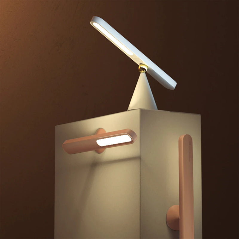 Geometric Magnetic Night Light - Wireless Multifunctional Desk & Wall Lamp