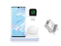 Compatible Mobile Phone Watch Earphone Wireless Charger 3-In-1 Stand