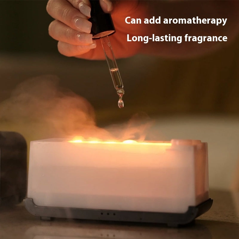 Timing Simulation Aroma Diffuser & USB Flame Humidifier