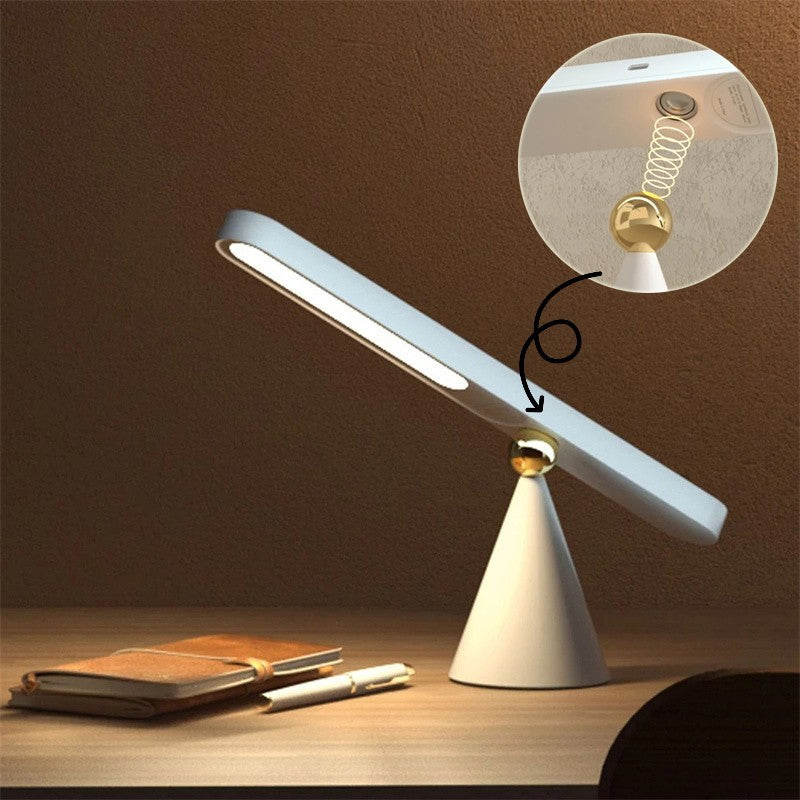 Geometric Magnetic Night Light - Wireless Multifunctional Desk & Wall Lamp