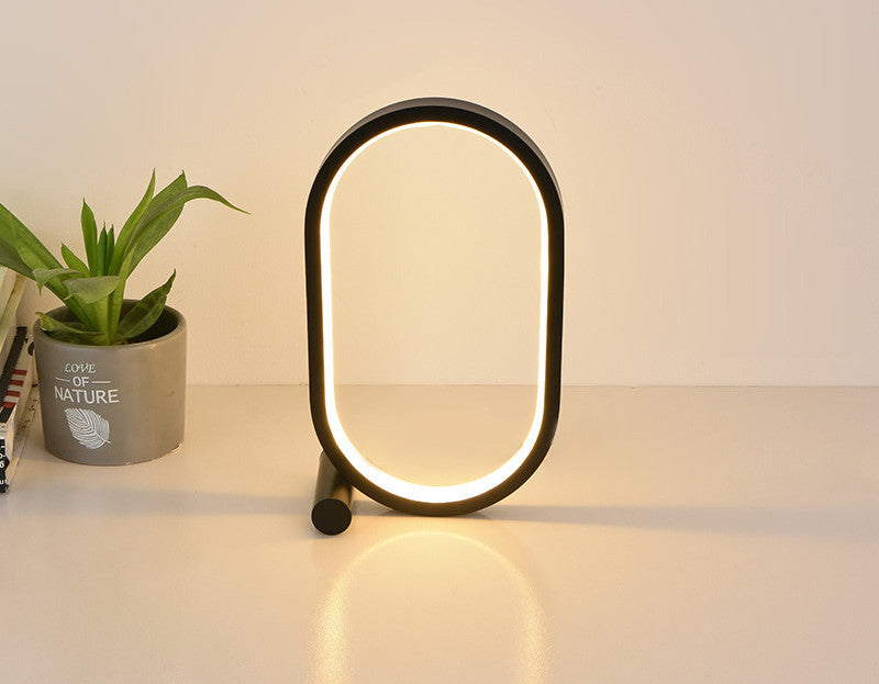 Oval LED Night Lamp - Touch Control & Dimmable