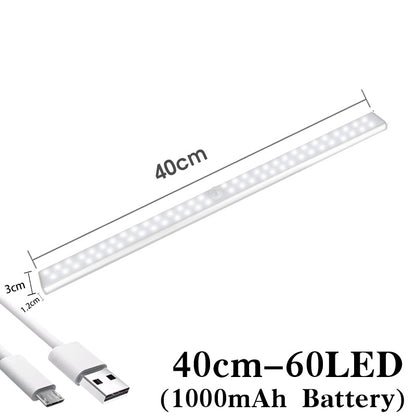 LED Sensor Light Bar - Motion-Activated Rechargeable Night Light