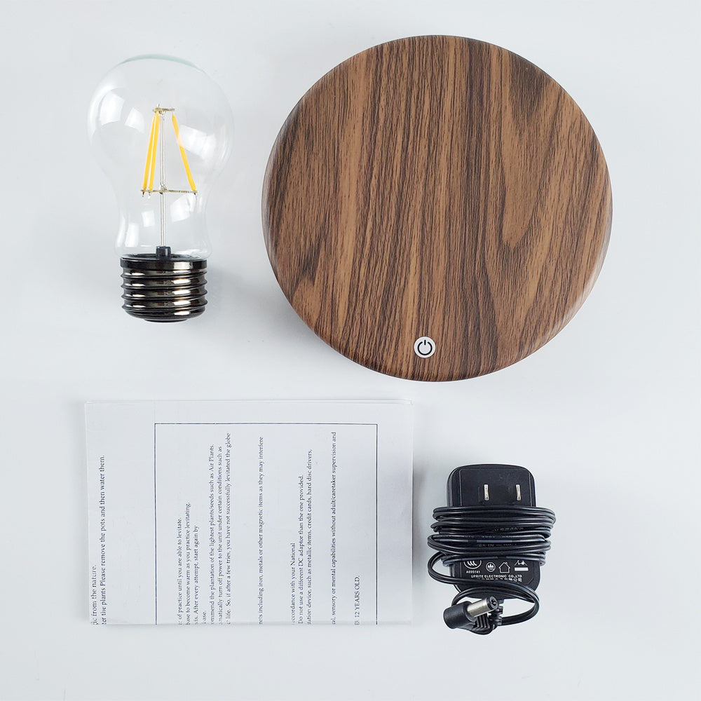 Magnetic Levitation Bulb Night Light - Creative Desktop Decoration