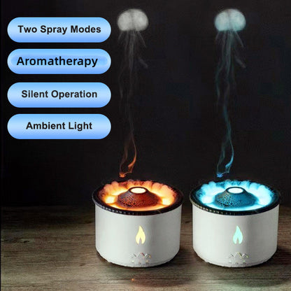 Volcano Flame Ultrasonic Humidifier & Diffuser