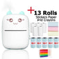 Mini Printer Portable Bluetooth WiFi – Compact Mobile Photo & Label Printer