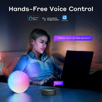 LED Color Atmosphere Lamp - Indoor Colorful Table Night Light